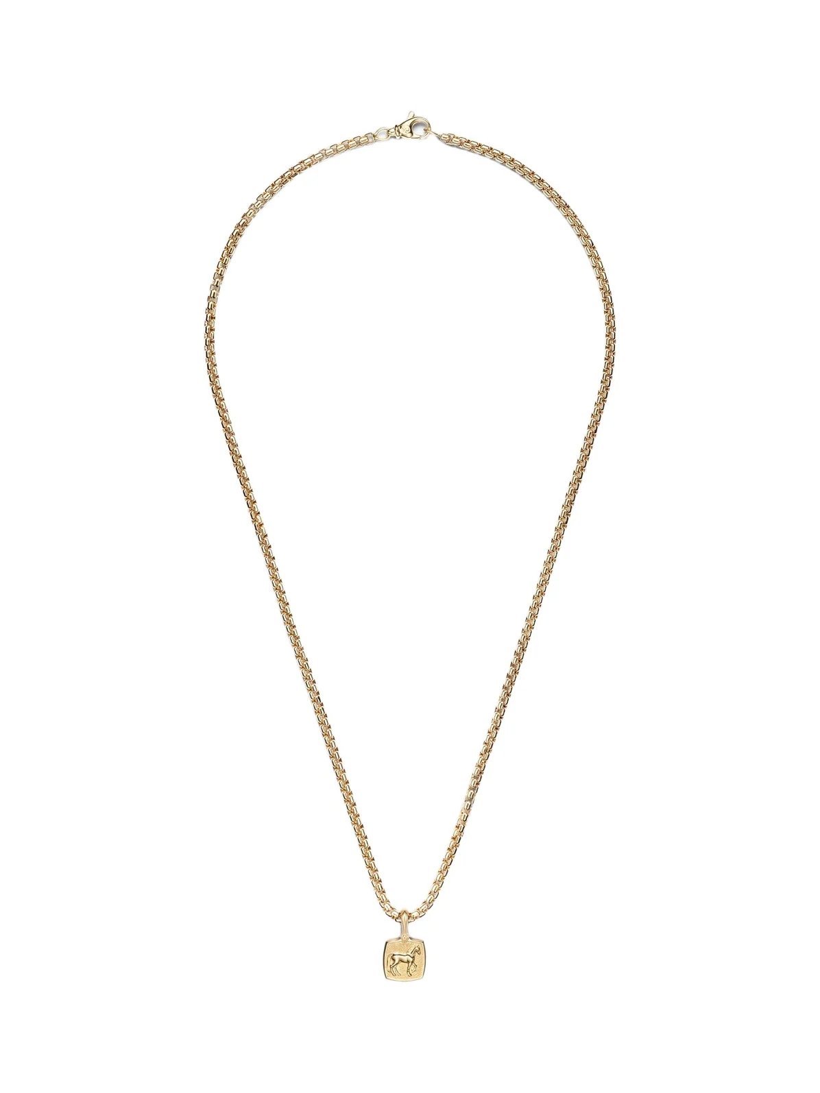 Petrvs Horse 18kt gold pendant necklace Petrvs Horse 18kt gold pendant necklace