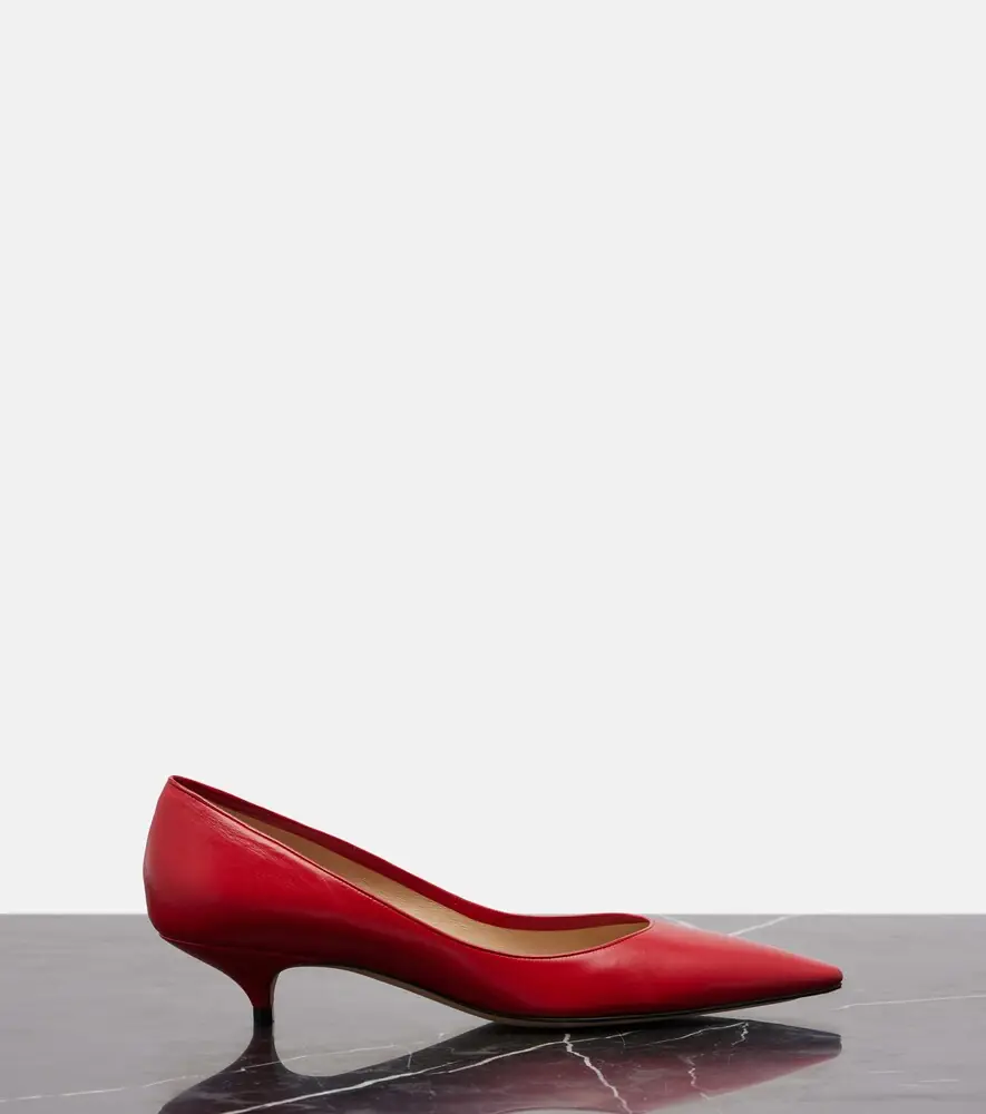 The Row Liisa leather pumps | Thumbnail 3