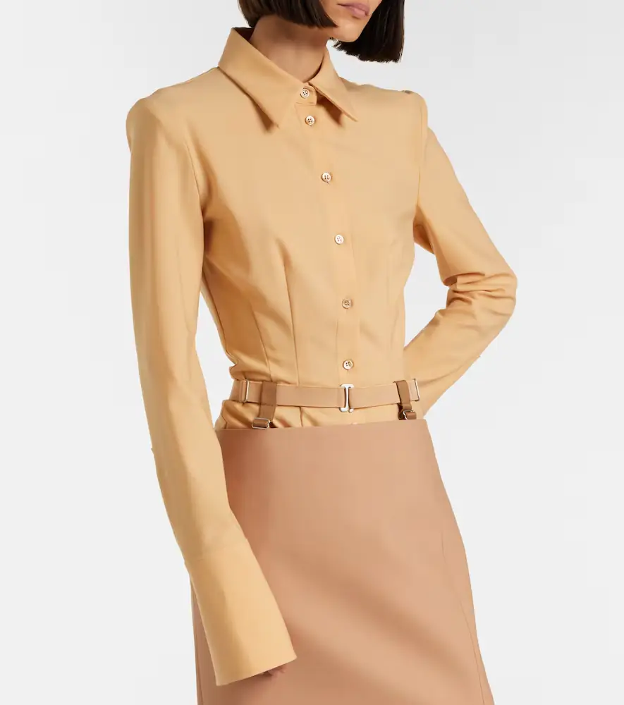 Mugler Pleated shirt | Thumbnail 3
