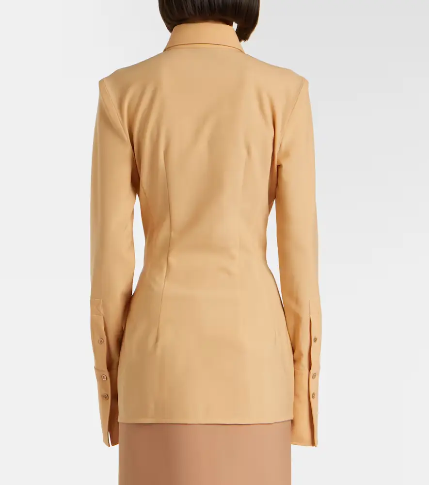 Mugler Pleated shirt | Thumbnail 4