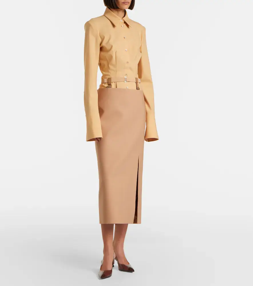 Mugler Pleated shirt | Thumbnail 6