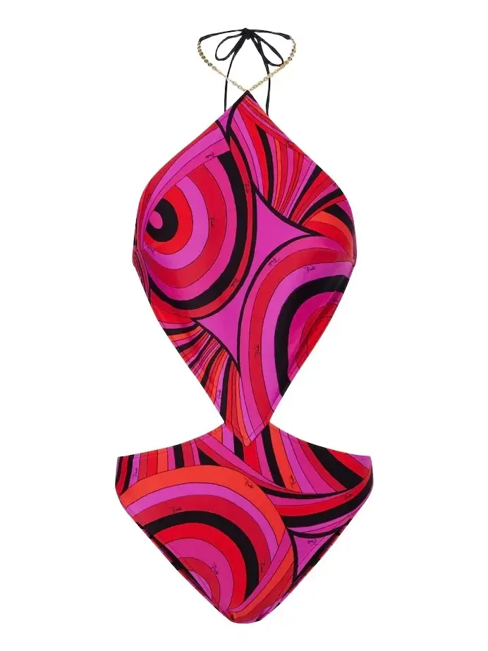 Iride cutout swimsuit