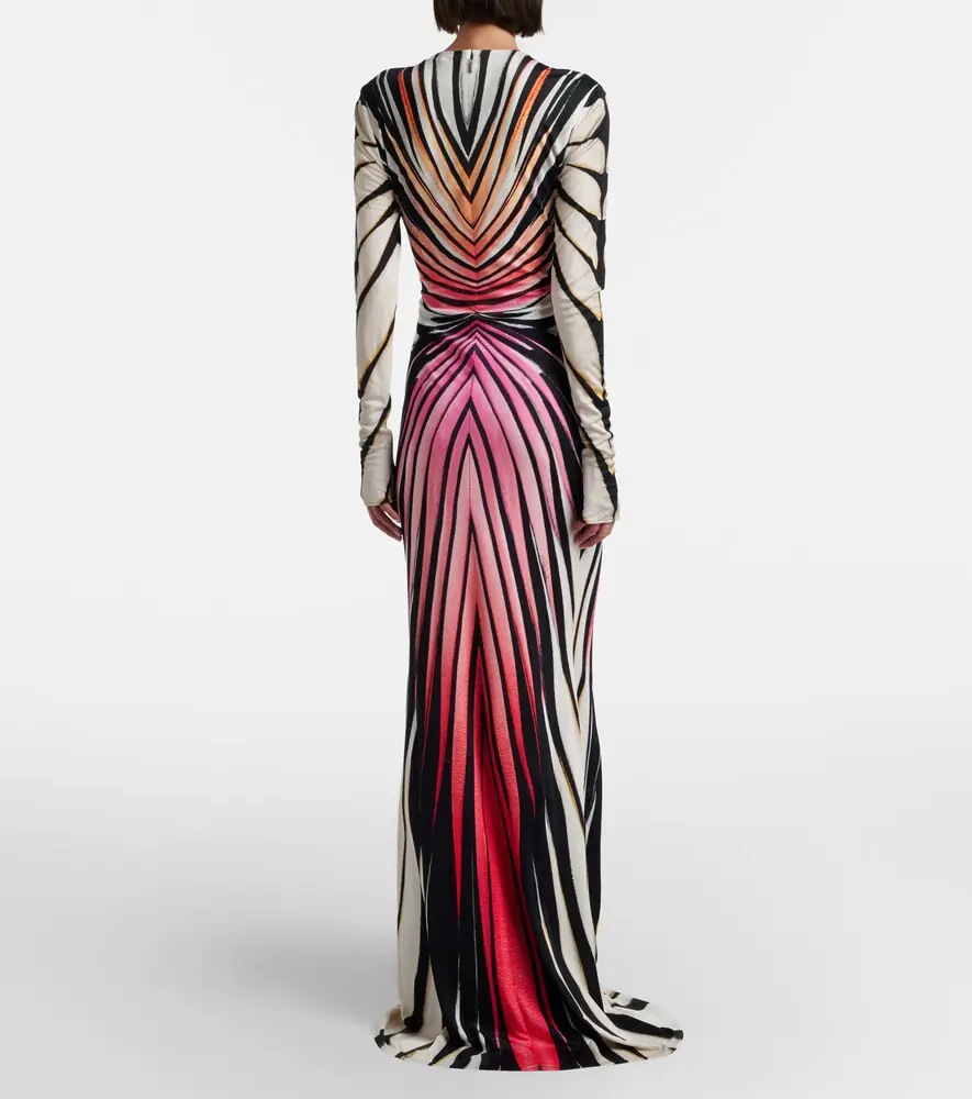 Roberto Cavalli Printed gown | Thumbnail 3