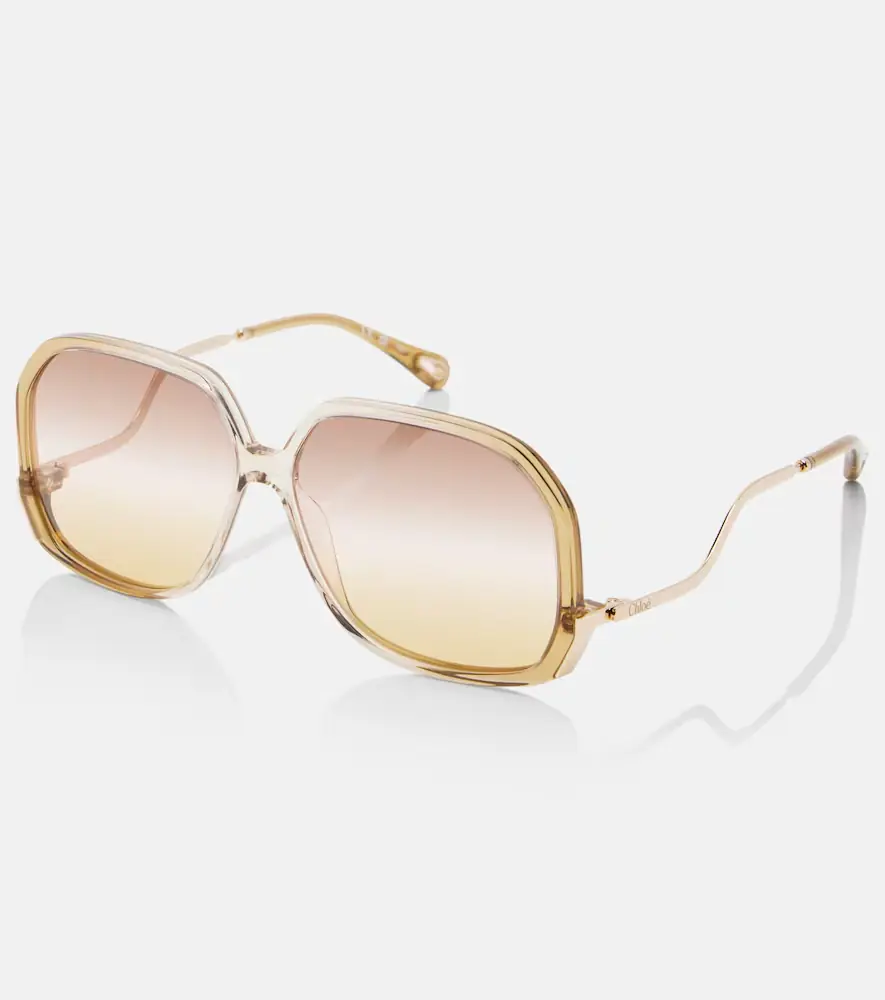 Chloe Chloé Wavy square sunglasses | Thumbnail 3 Chloe Chloé Wavy square sunglasses | Thumbnail 3