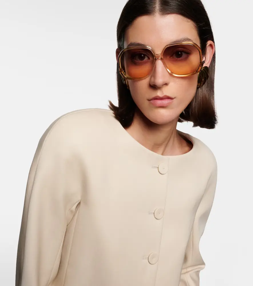Chloe Chloé Wavy square sunglasses | Thumbnail 4 Chloe Chloé Wavy square sunglasses | Thumbnail 4