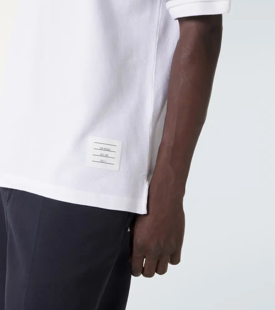 Thom Browne 4-Bar cotton polo shirt | Thumbnail 7