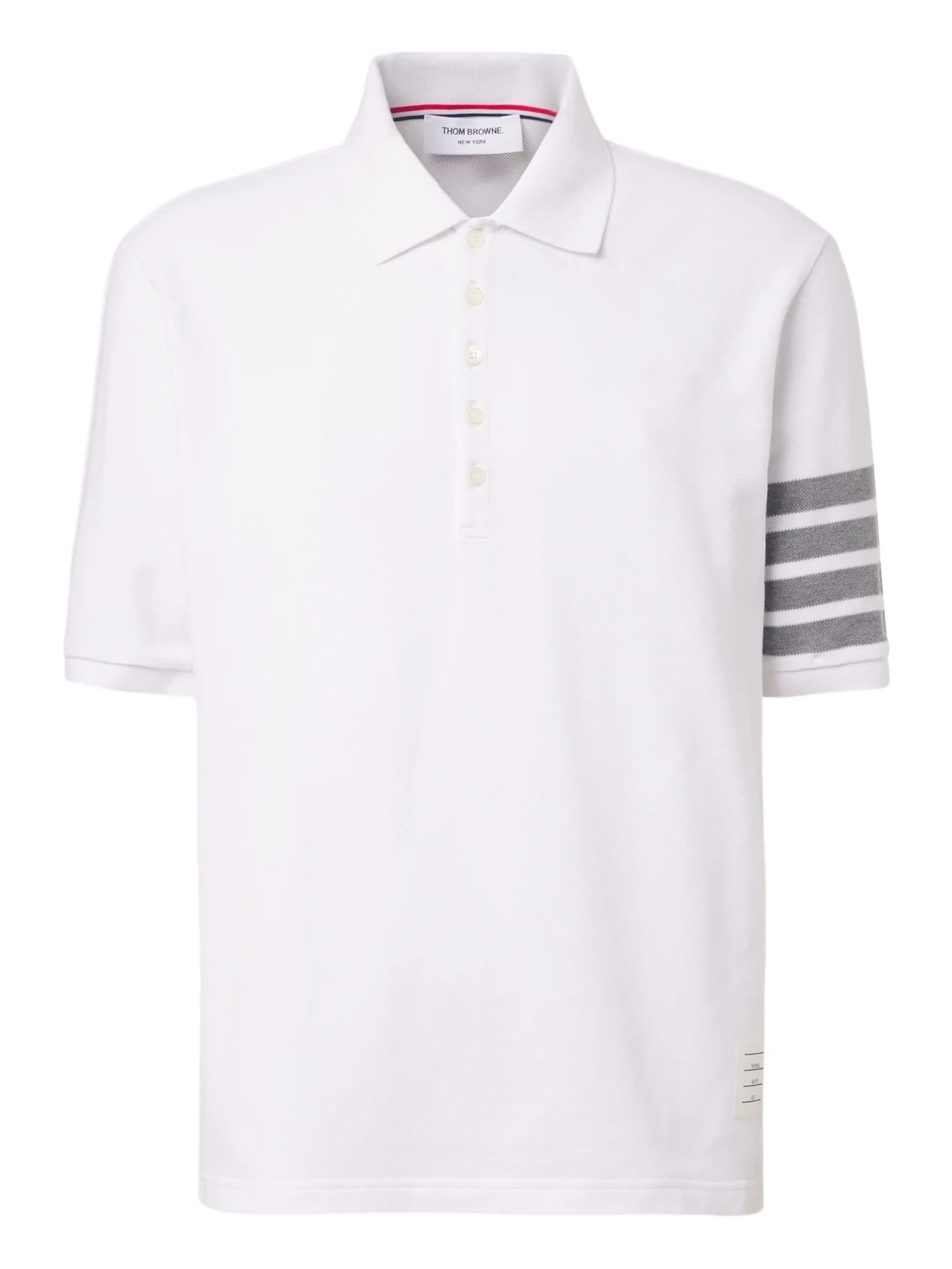 4-Bar cotton polo shirt 4-Bar cotton polo shirt