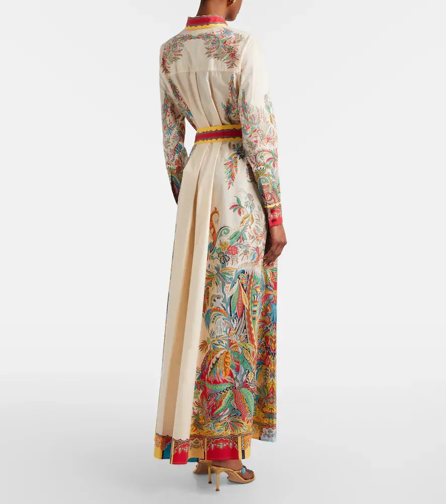 Etro Paisley belted cotton shirt dress | Thumbnail 3 Etro Paisley belted cotton shirt dress | Thumbnail 3