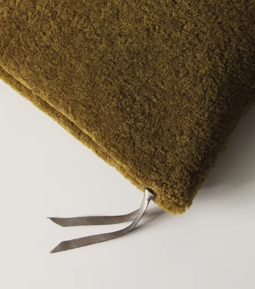 Maison de Vacances Shearling cushion | Thumbnail 3 Maison de Vacances Shearling cushion | Thumbnail 3