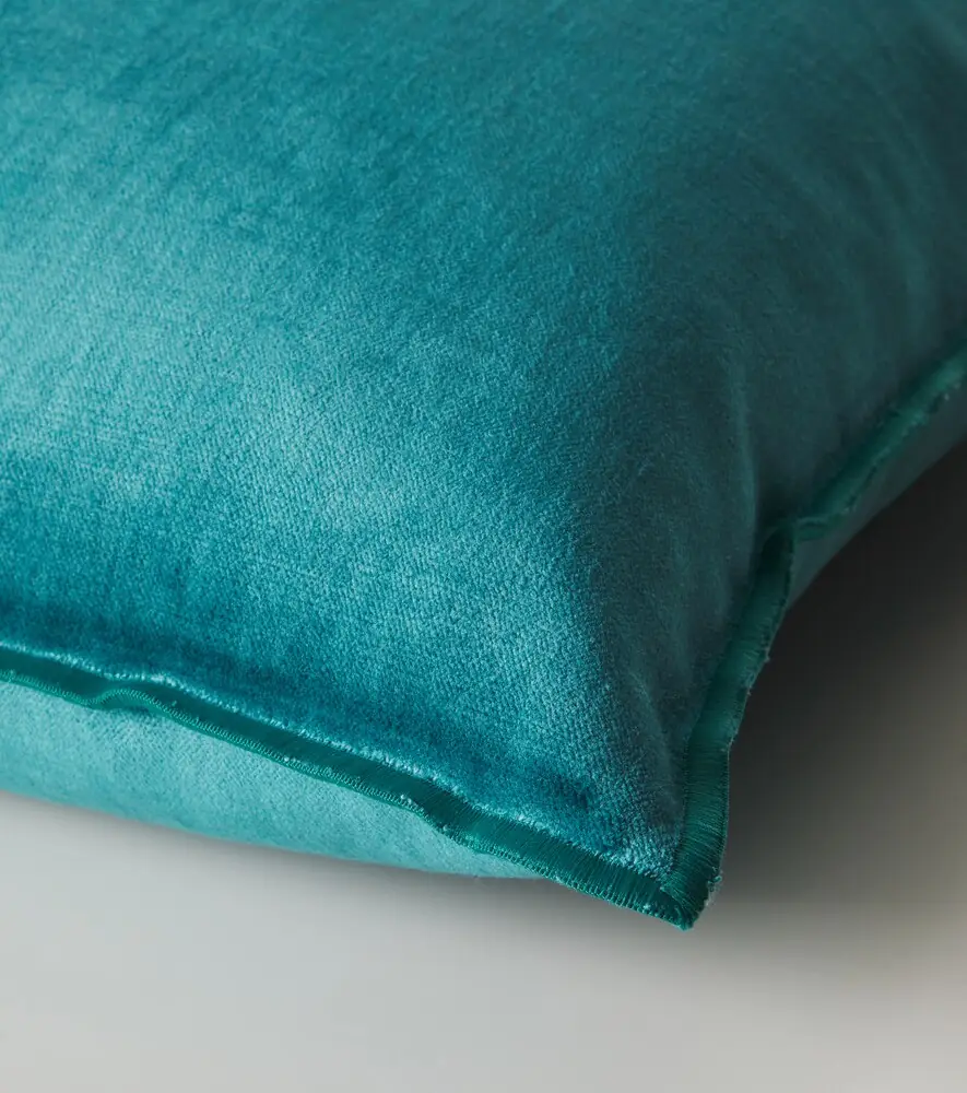 Maison de Vacances Cotton-blend velour cushion | Thumbnail 4 Maison de Vacances Cotton-blend velour cushion | Thumbnail 4