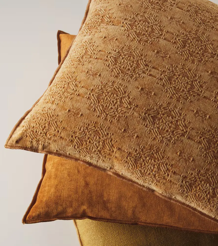 Maison de Vacances Cotton-blend cushion | Thumbnail 4 Maison de Vacances Cotton-blend cushion | Thumbnail 4
