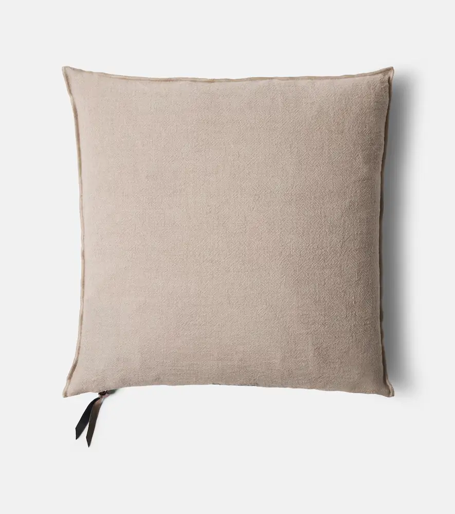 Maison de Vacances Linen crêpe cushion | Thumbnail 2 Maison de Vacances Linen crêpe cushion | Thumbnail 2