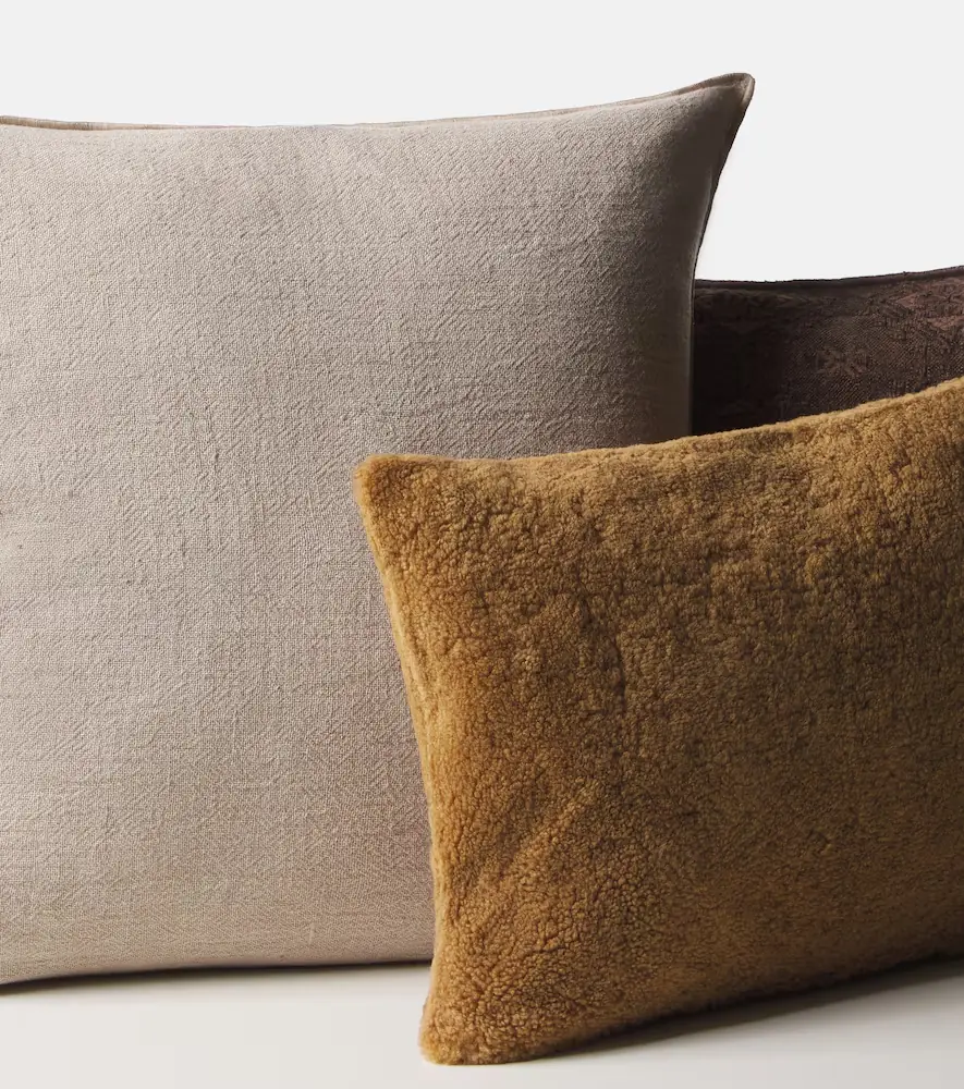 Maison de Vacances Linen crêpe cushion | Thumbnail 5 Maison de Vacances Linen crêpe cushion | Thumbnail 5