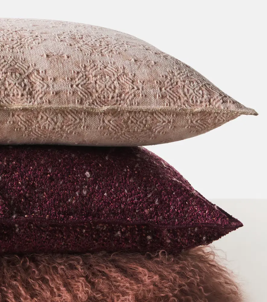 Maison de Vacances Cotton-blend jacquard cushion | Thumbnail 2 Maison de Vacances Cotton-blend jacquard cushion | Thumbnail 2
