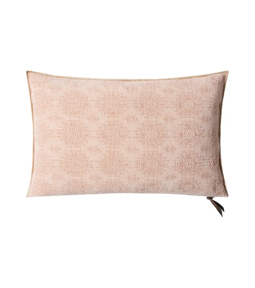 Maison de Vacances Cotton-blend jacquard cushion