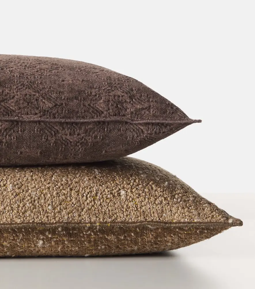 Maison de Vacances Cotton-blend cushion | Thumbnail 4 Maison de Vacances Cotton-blend cushion | Thumbnail 4