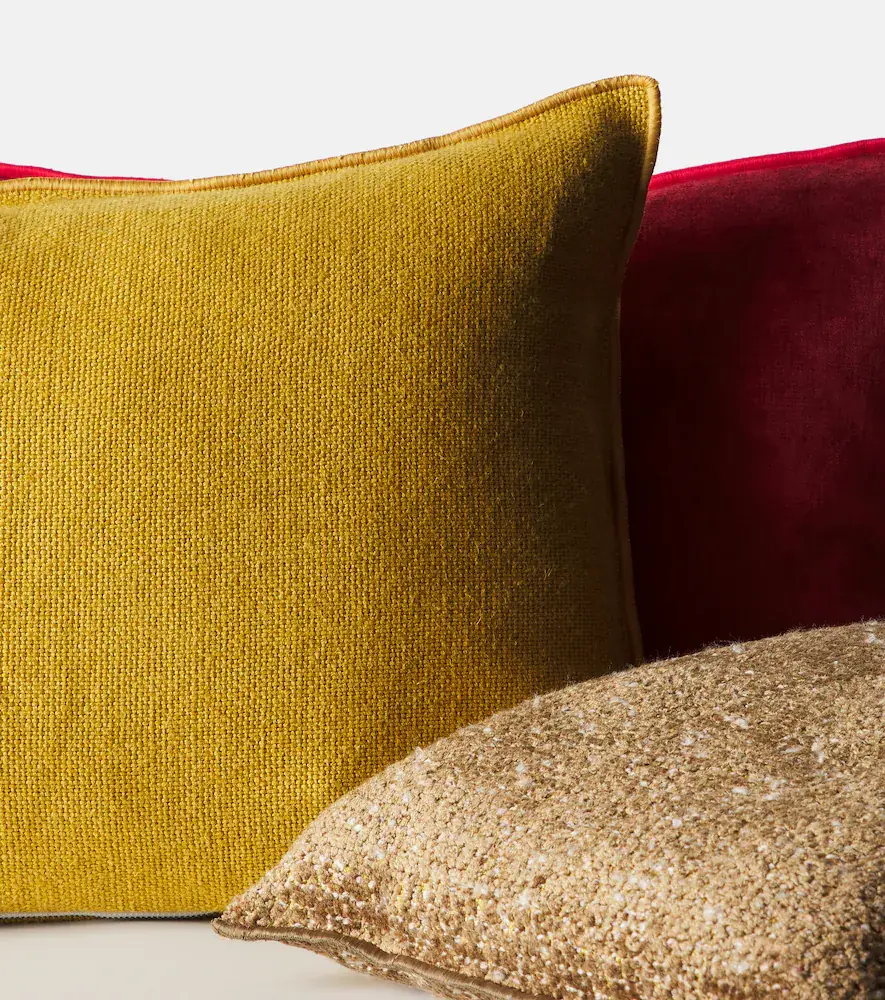 Maison de Vacances Linen cushion | Thumbnail 2 Maison de Vacances Linen cushion | Thumbnail 2