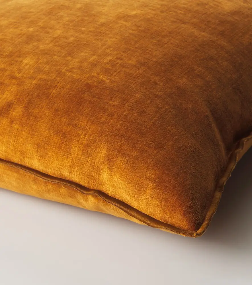 Maison de Vacances Leather-trimmed cushion | Thumbnail 4 Maison de Vacances Leather-trimmed cushion | Thumbnail 4