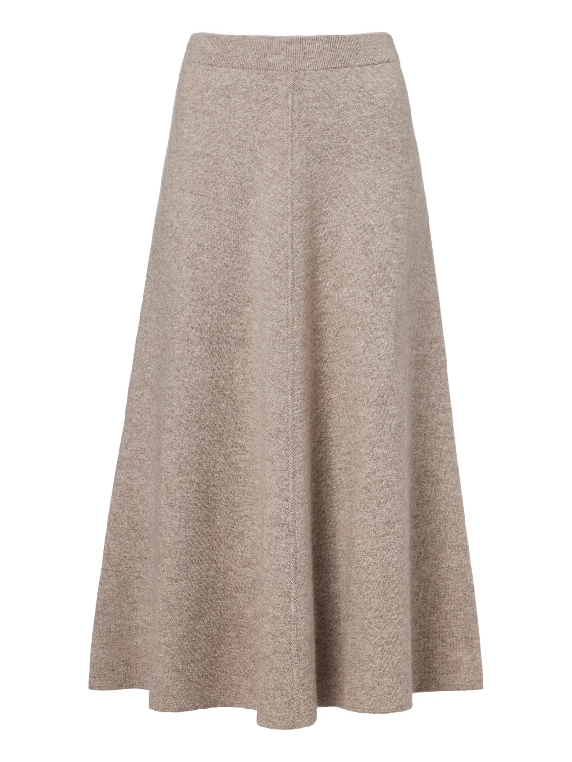 Wool and cashmere midi skirt Wool and cashmere midi skirt