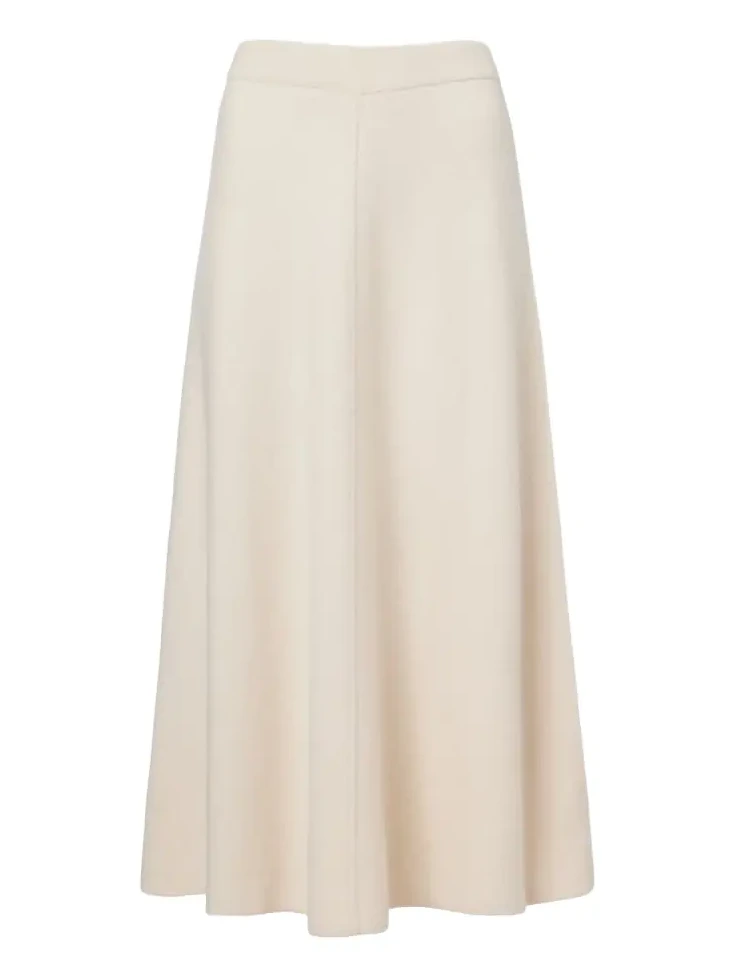 Wool and cashmere midi skirt Wool and cashmere midi skirt