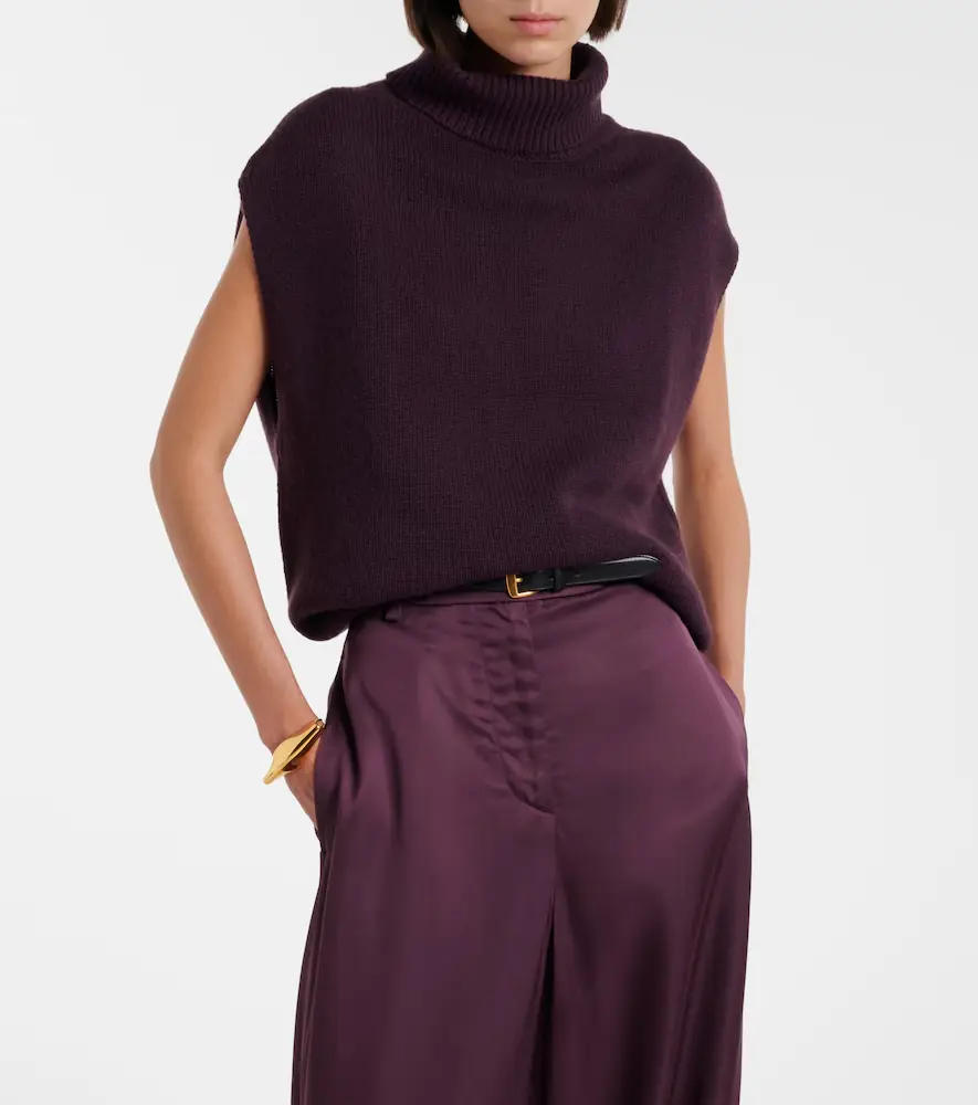 Jardin des Orangers Turtleneck wool and cashmere sweater vest | Thumbnail 5 Jardin des Orangers Turtleneck wool and cashmere sweater vest | Thumbnail 5