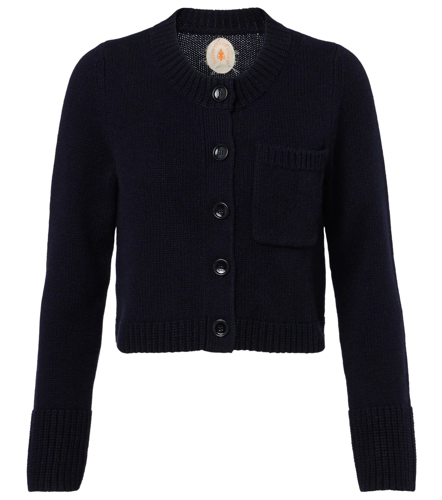 Wool and cashmere cardigan