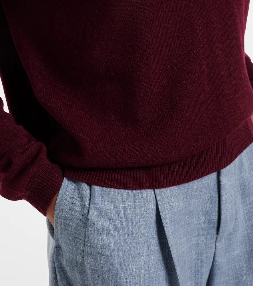 Jardin des Orangers Wool and cashmere polo sweater | Thumbnail 4