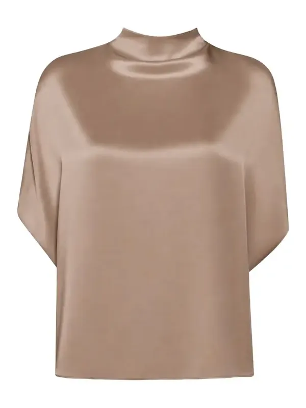Satin Cape Tee Satin Cape Tee