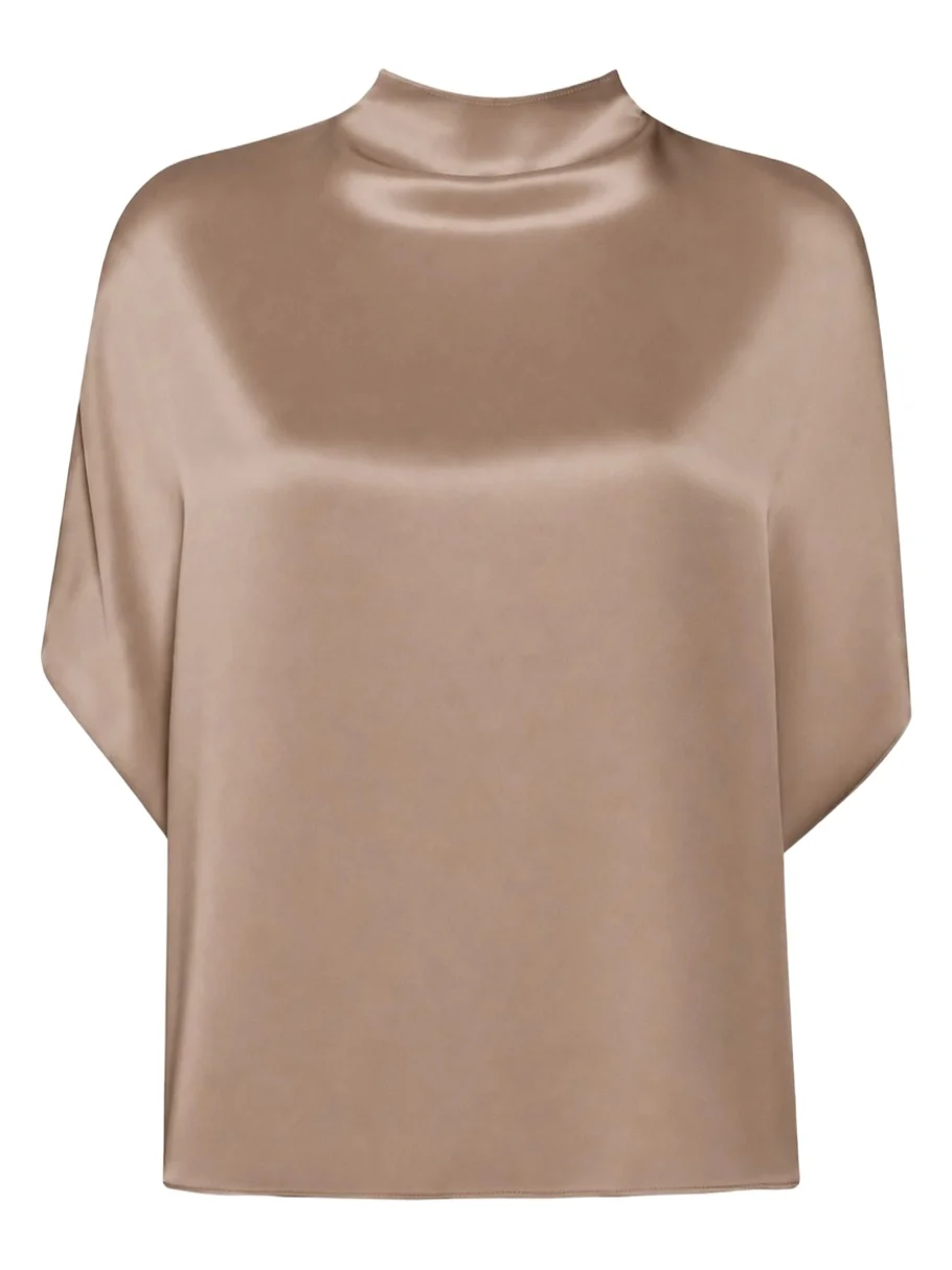 Satin Cape Tee Satin Cape Tee