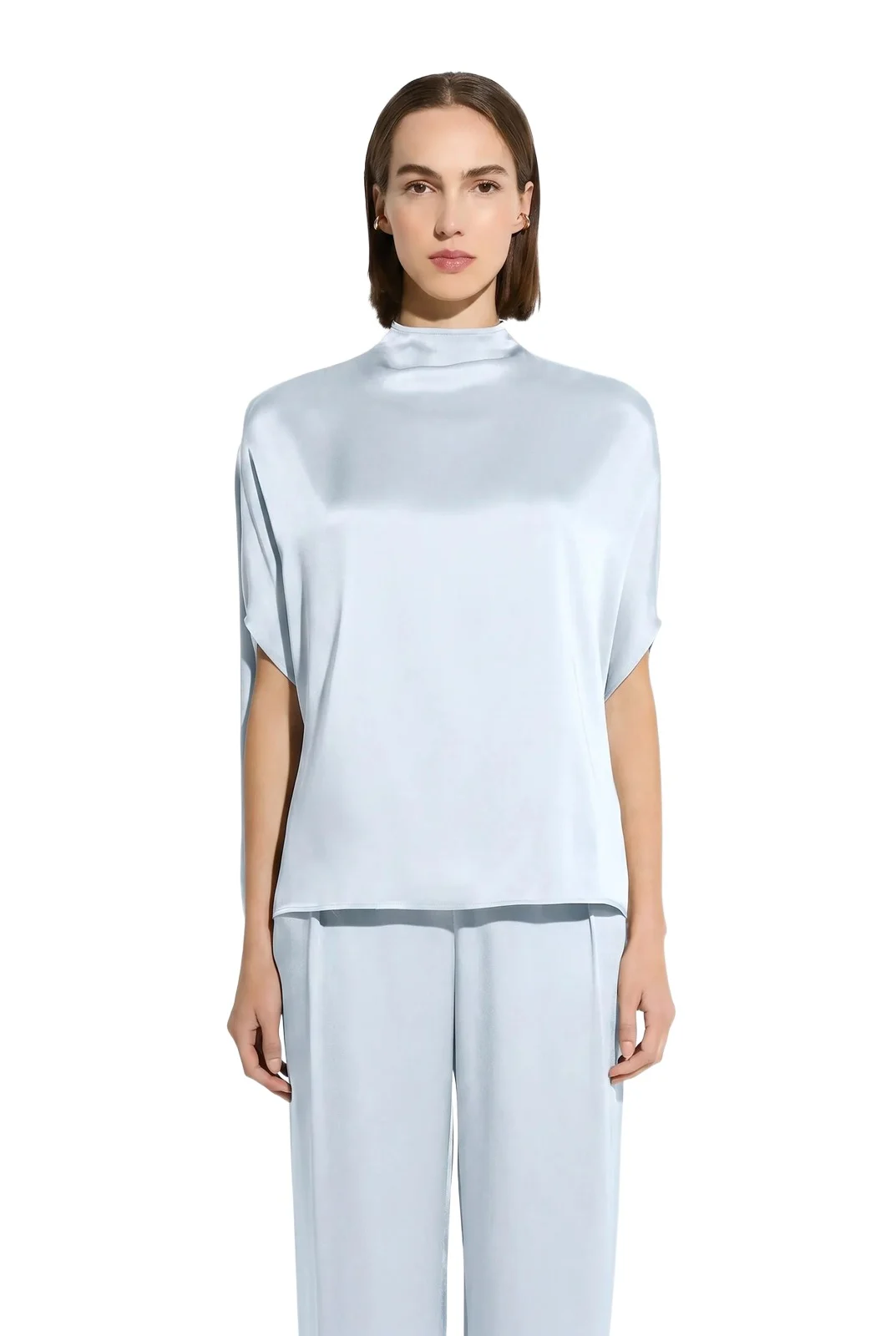 Satin Cape Tee