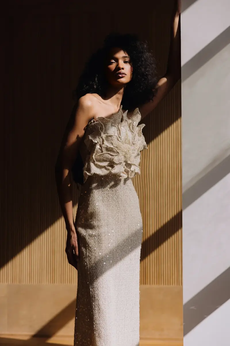 PatBo IARA CROCHET FLOWER MAXI DRESS | Thumbnail 3