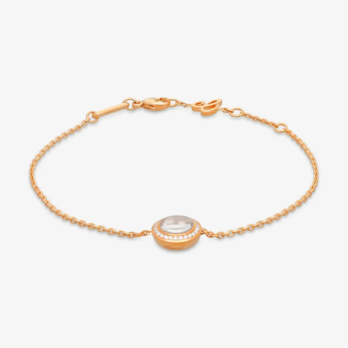 Chopard Chopard Happy Diamonds 18K Rose Gold Diamond Bracelet by The Solist | Thumbnail 2 Chopard Chopard Happy Diamonds 18K Rose Gold Diamond Bracelet by The Solist | Thumbnail 2