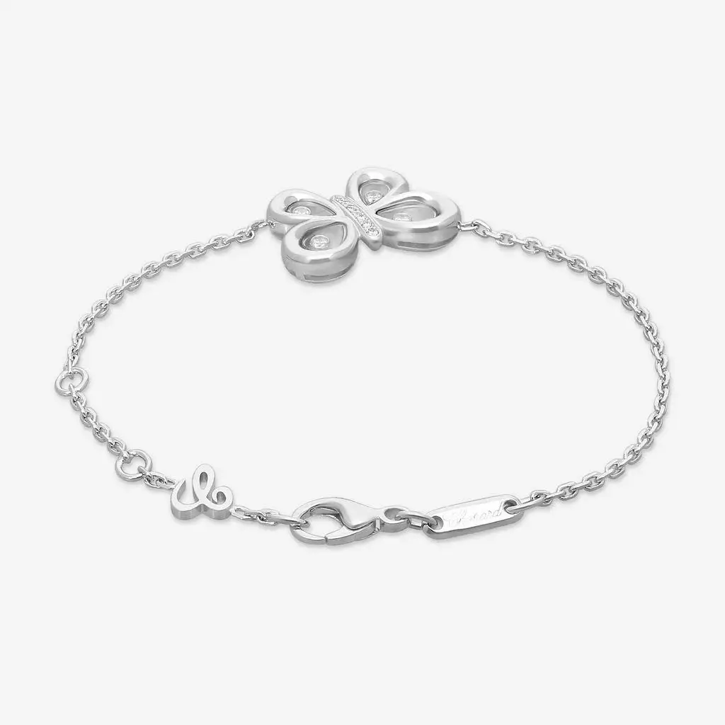 Chopard Chopard Happy Diamonds Happy Butterfly 18K White Gold Diamond Bracelet by The Solist | Thumbnail 2 Chopard Chopard Happy Diamonds Happy Butterfly 18K White Gold Diamond Bracelet by The Solist | Thumbnail 2