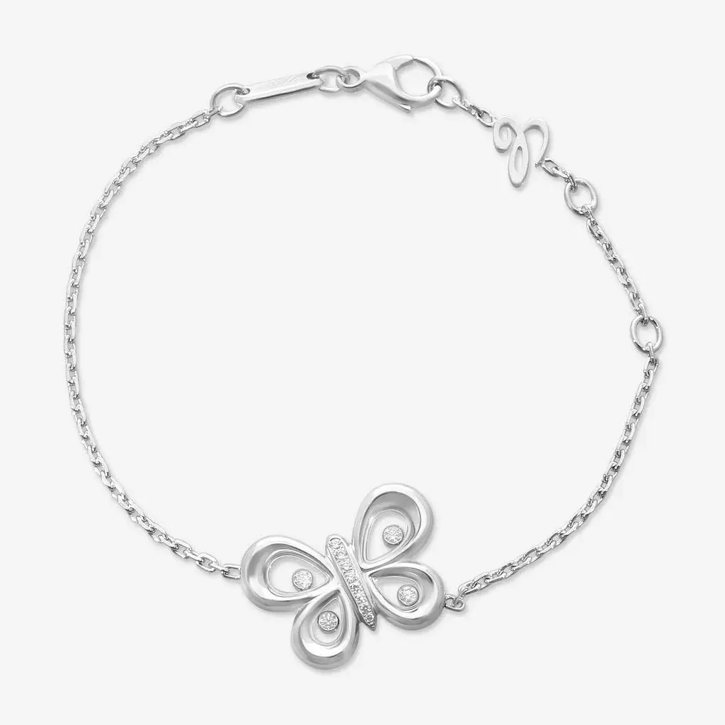 Chopard Chopard Happy Diamonds Happy Butterfly 18K White Gold Diamond Bracelet by The Solist | Thumbnail 3 Chopard Chopard Happy Diamonds Happy Butterfly 18K White Gold Diamond Bracelet by The Solist | Thumbnail 3