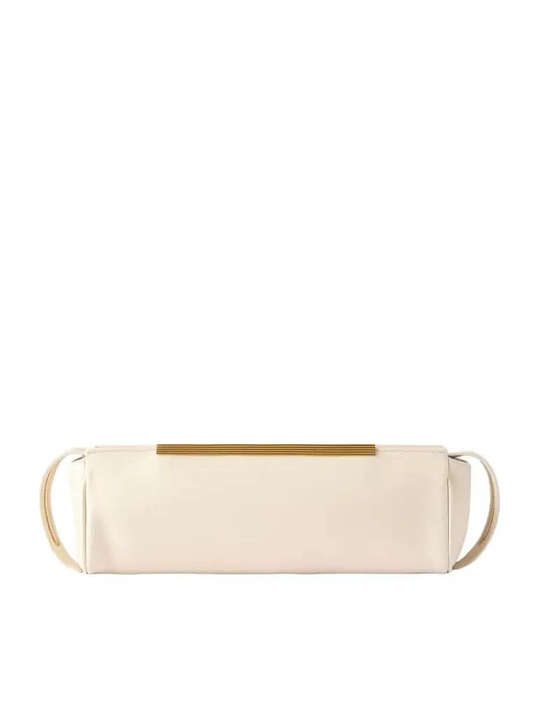 Khaite Lamb Leather Clutch | Image 1 Khaite Lamb Leather Clutch | Image 1