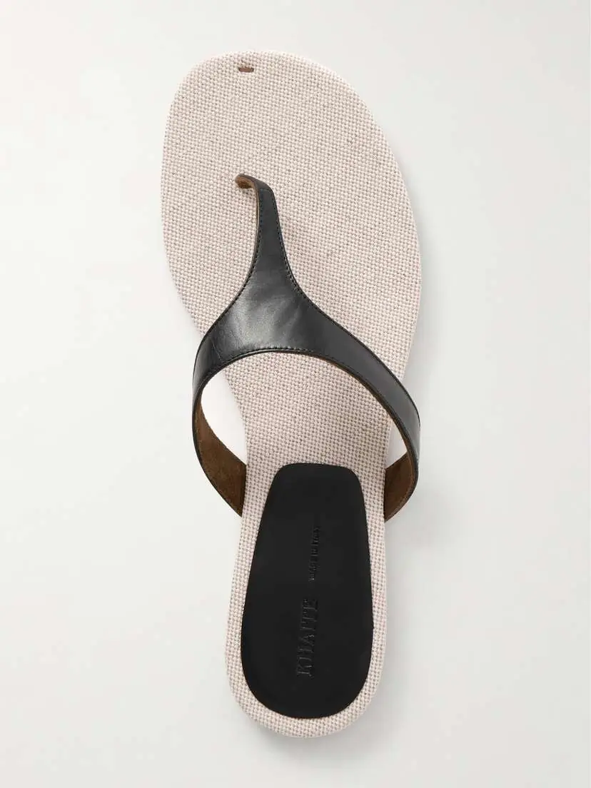 Khaite Archer Leather Sandals | Thumbnail 5 Khaite Archer Leather Sandals | Thumbnail 5