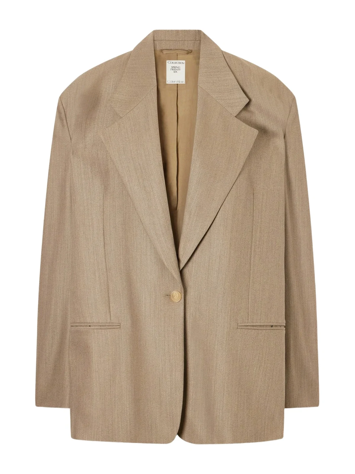 Calvin Klein Collection Avery Oversized Wool-blend Blazer