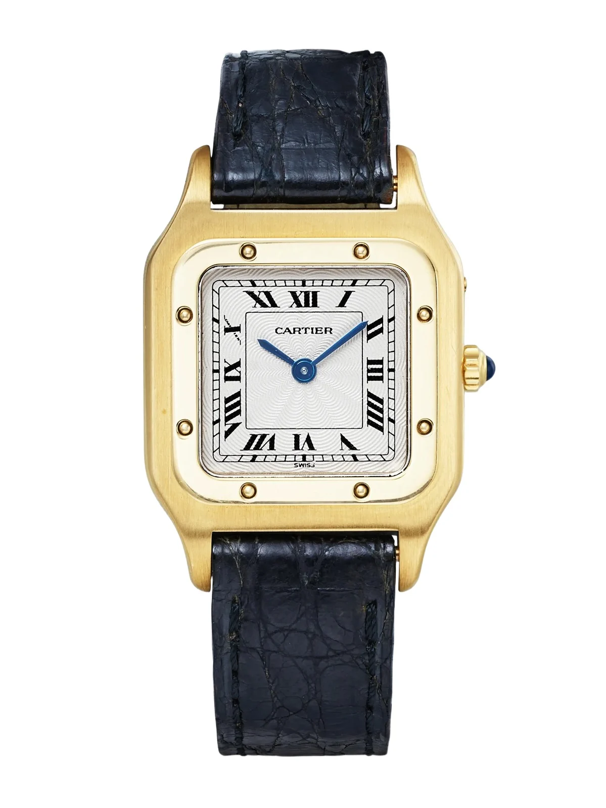 + Cartier Vintage 1998 Santos Dumont Mini 18-karat Gold Watch, Ref. 1577 (7" Wrist) + Cartier Vintage 1998 Santos Dumont Mini 18-karat Gold Watch, Ref. 1577 (7" Wrist)