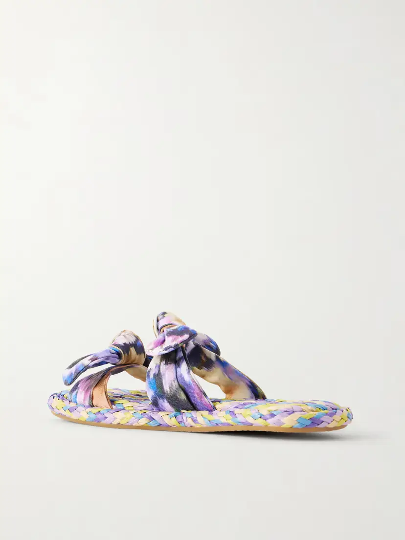 Zimmermann Carousel Woven Slides | Thumbnail 3 Zimmermann Carousel Woven Slides | Thumbnail 3