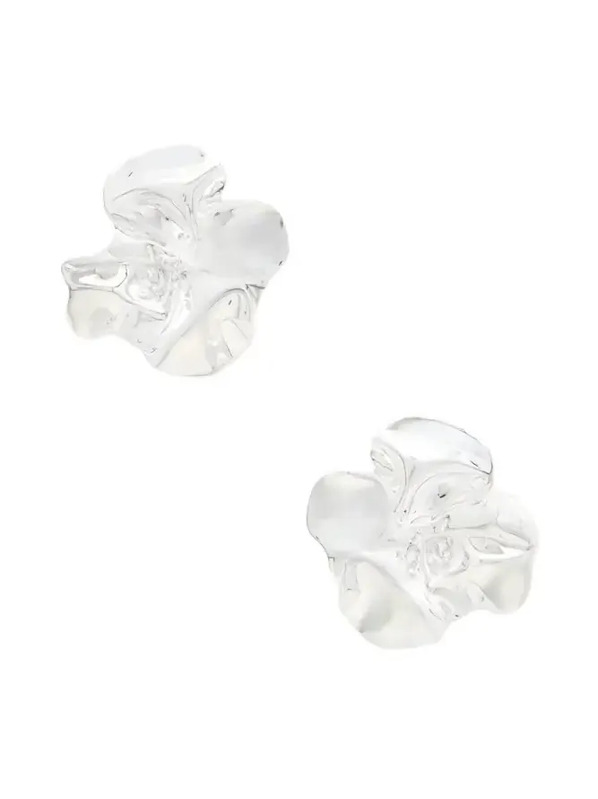 Flower Silver-plated Earrings Flower Silver-plated Earrings
