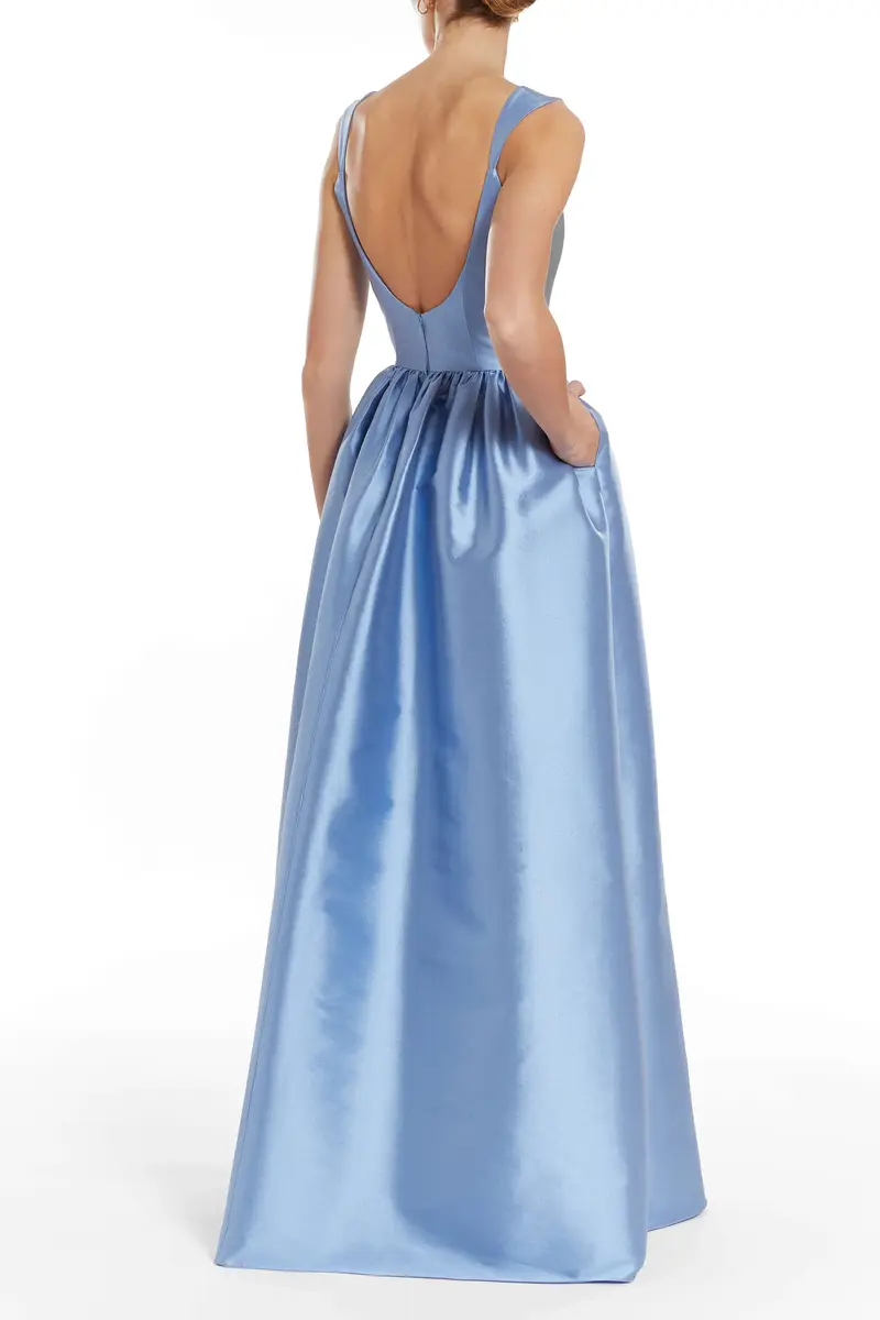 Markarian Tatiana Mikado Full Skirt Corset Gown | Thumbnail 3 Markarian Tatiana Mikado Full Skirt Corset Gown | Thumbnail 3
