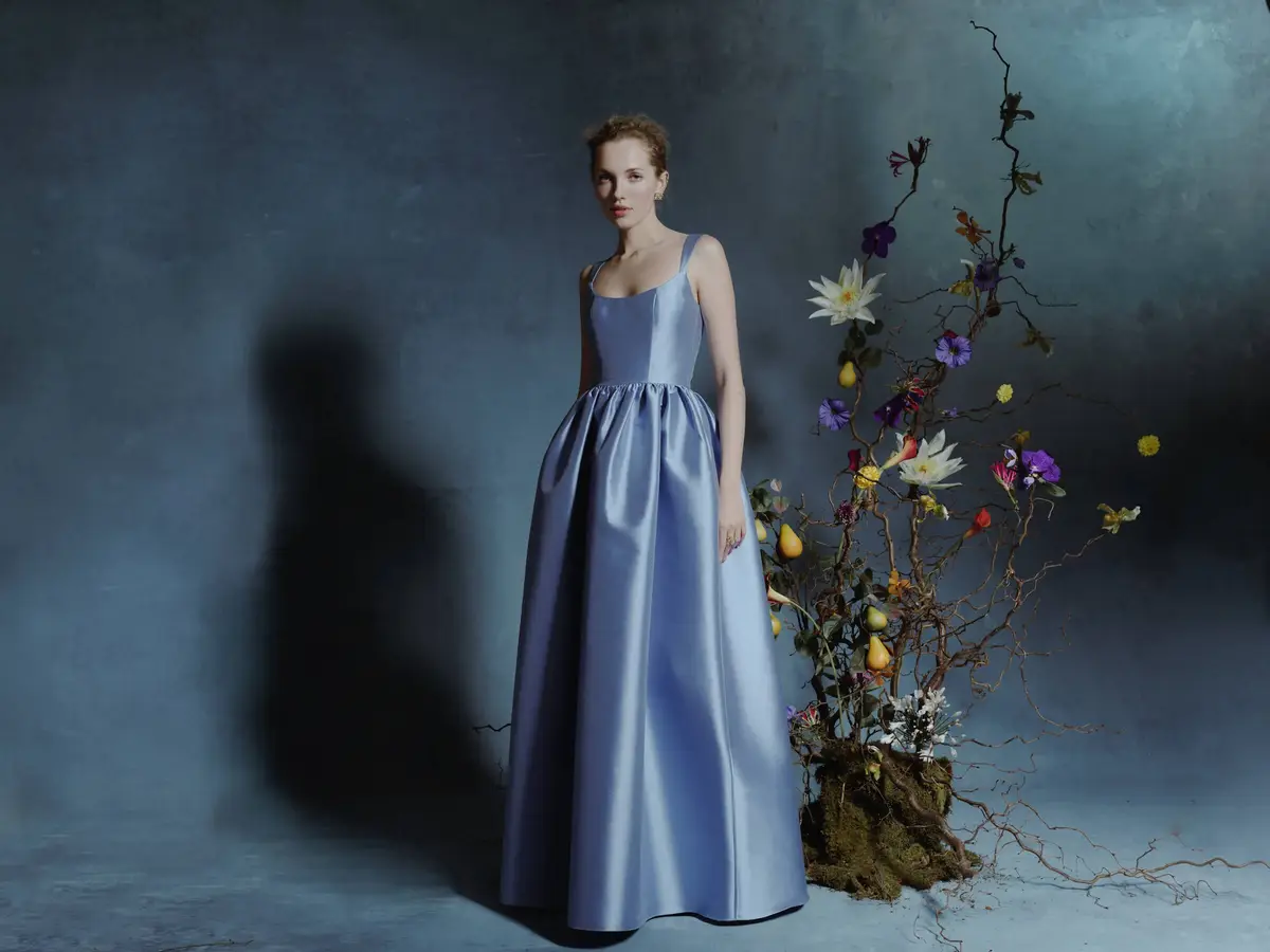 Markarian Tatiana Mikado Full Skirt Corset Gown | Thumbnail 6 Markarian Tatiana Mikado Full Skirt Corset Gown | Thumbnail 6