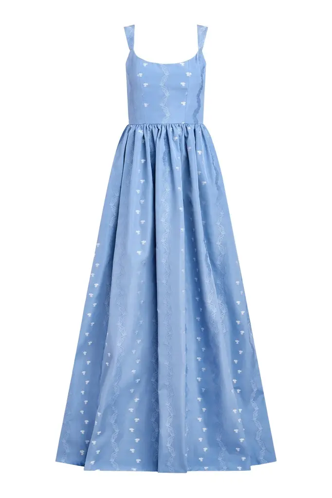 Tatiana Wedgwood Floral Taffeta Gown Tatiana Wedgwood Floral Taffeta Gown