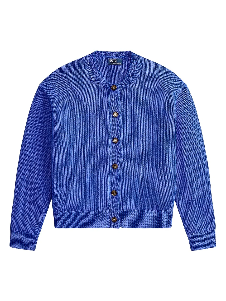 Polo Ralph Lauren Women's Knit Linen-Blend Cardigan