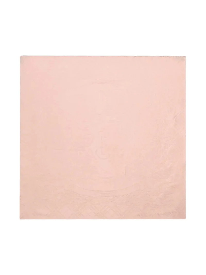 Women's Floral Crest Silk Scarf