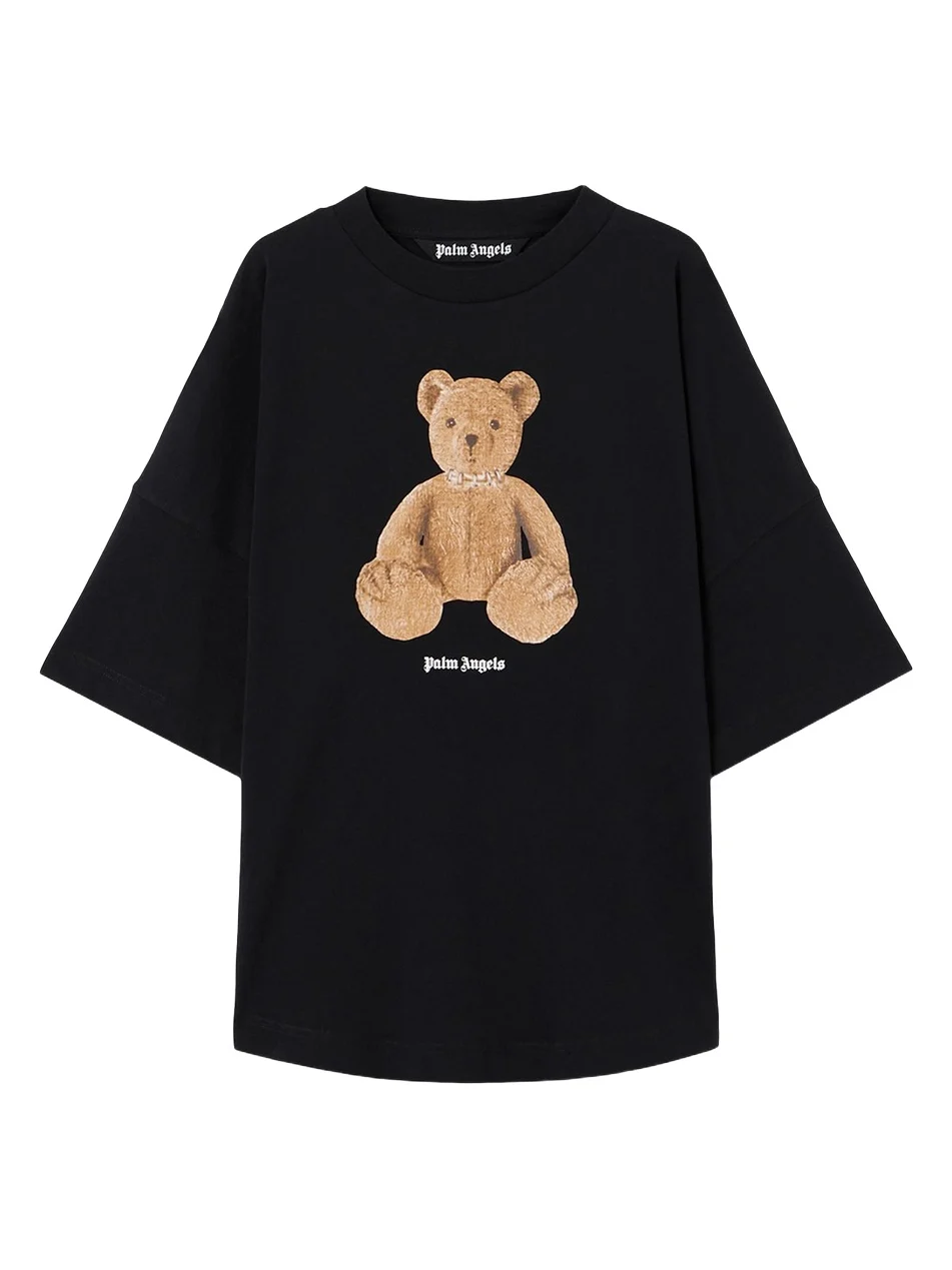 Men's Bear Over Cotton Crewneck T-Shirt Men's Bear Over Cotton Crewneck T-Shirt