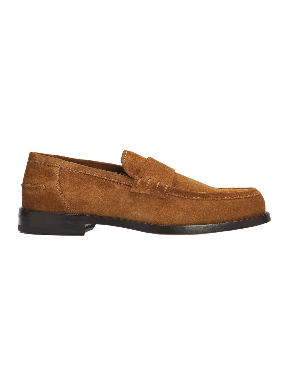 Men's Preppy 45MM Suede Penny Loafers