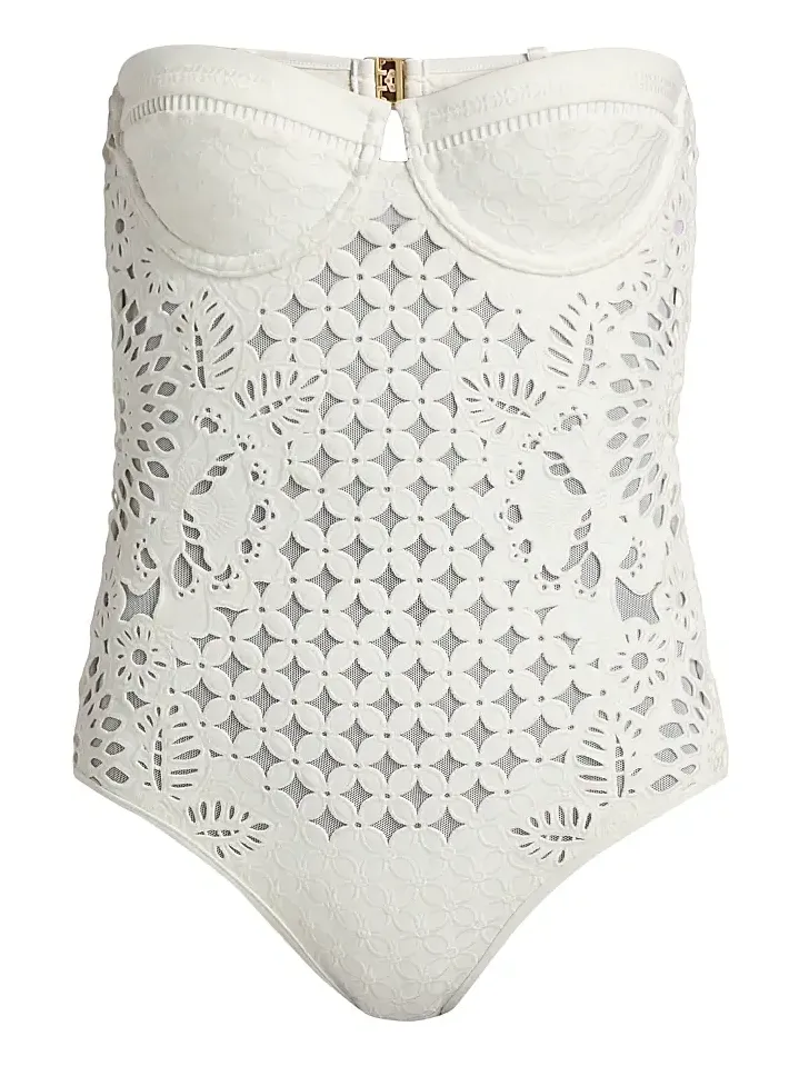 Women's Indra Embroidered One-Piece Swimsuit Women's Indra Embroidered One-Piece Swimsuit