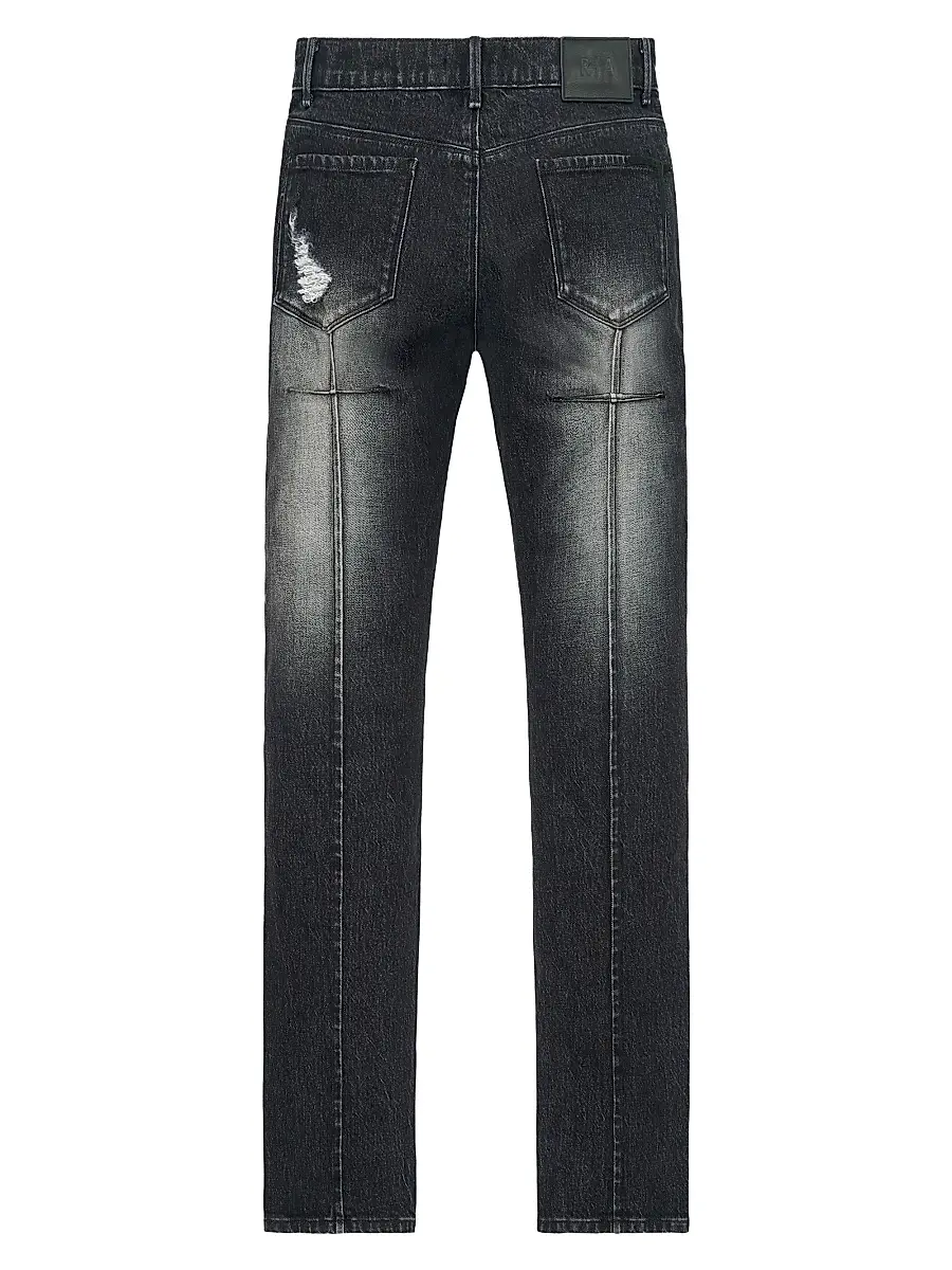 RTA Men's Chaparral Distressed Skinny Jeans | Thumbnail 2 RTA Men's Chaparral Distressed Skinny Jeans | Thumbnail 2