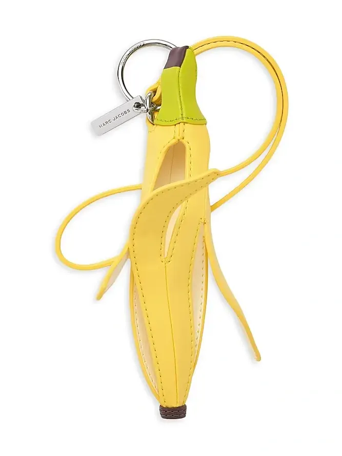 Women's The Banana Peel Logo Tag Bag Charm Women's The Banana Peel Logo Tag Bag Charm